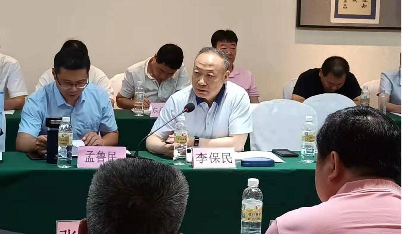 李保民会长作总结发言